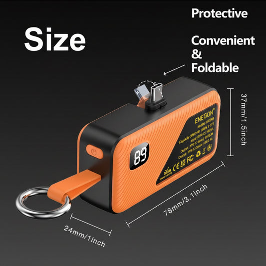 2x Mini powerbank 5000mah